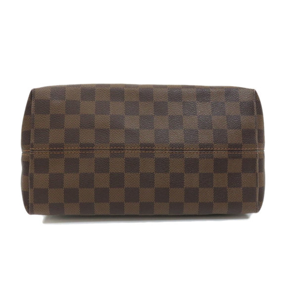 Louis Vuitton Jena PM Damier Ebene Handbag Canvas - Picture 4 of 9